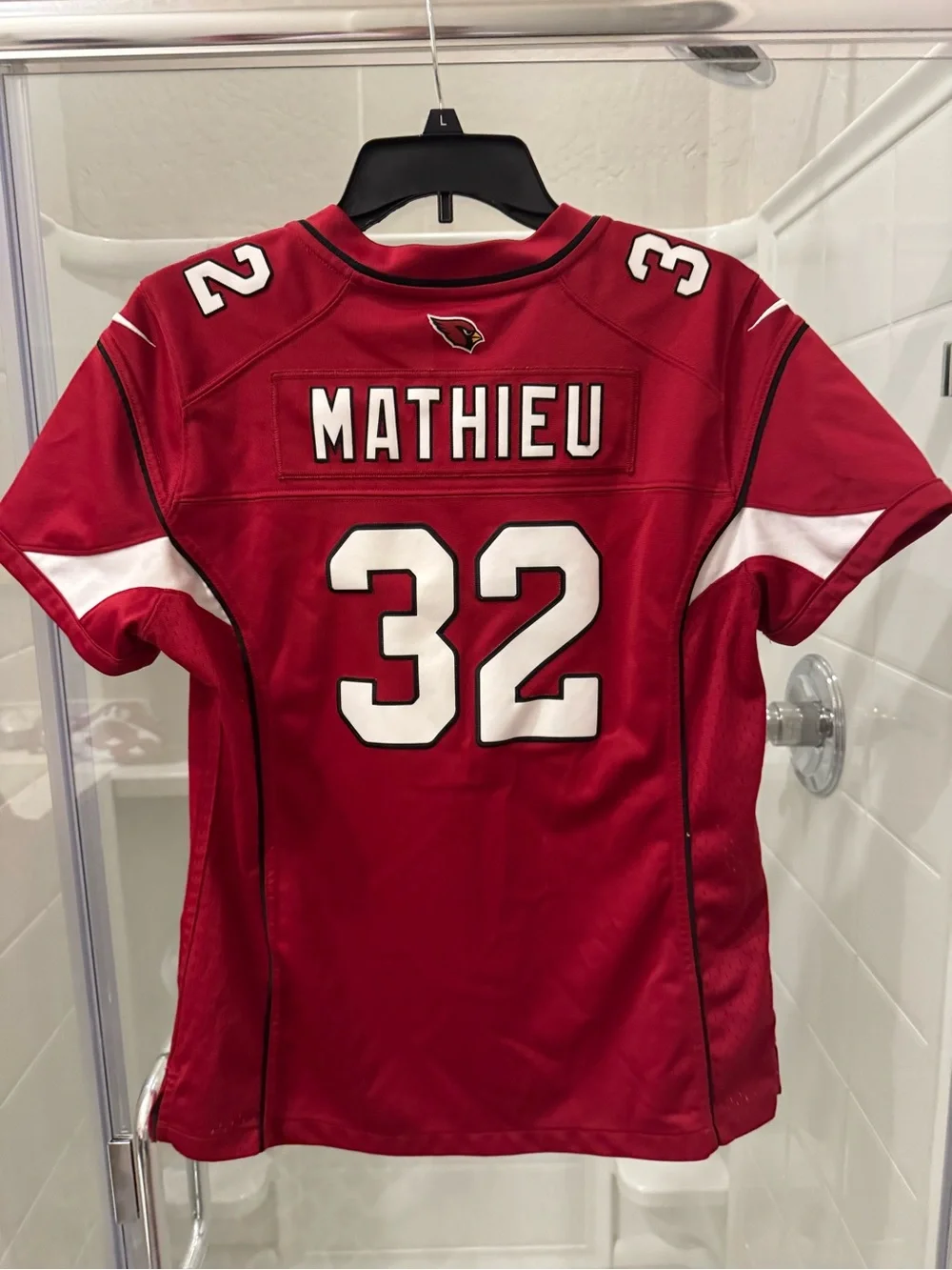 Arizona Cardinals #32 Mathieu Red Football Jersey
